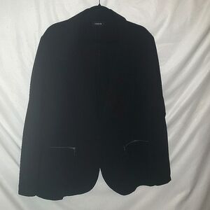 Torrid black one button blazer